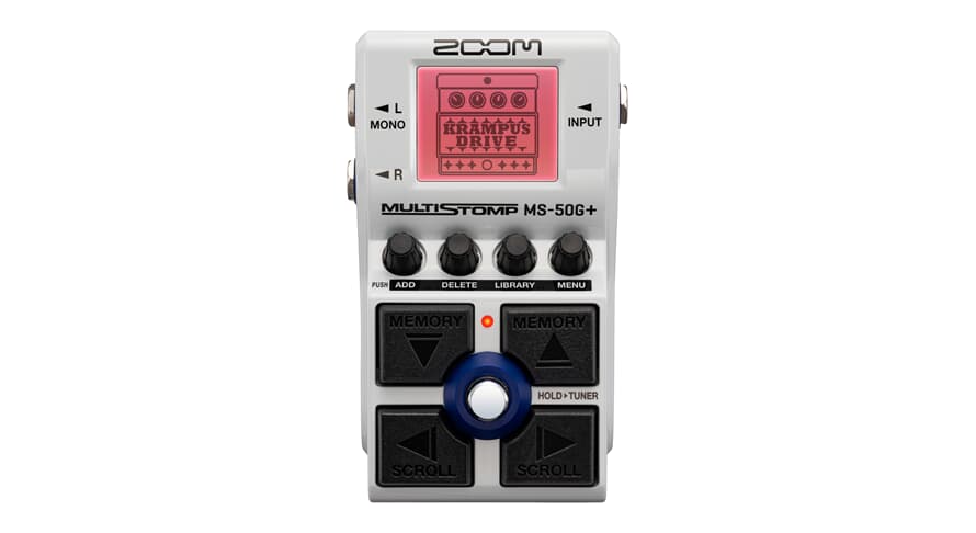 Zoom MS-50G+ pedale per chitarra MultiStomp
