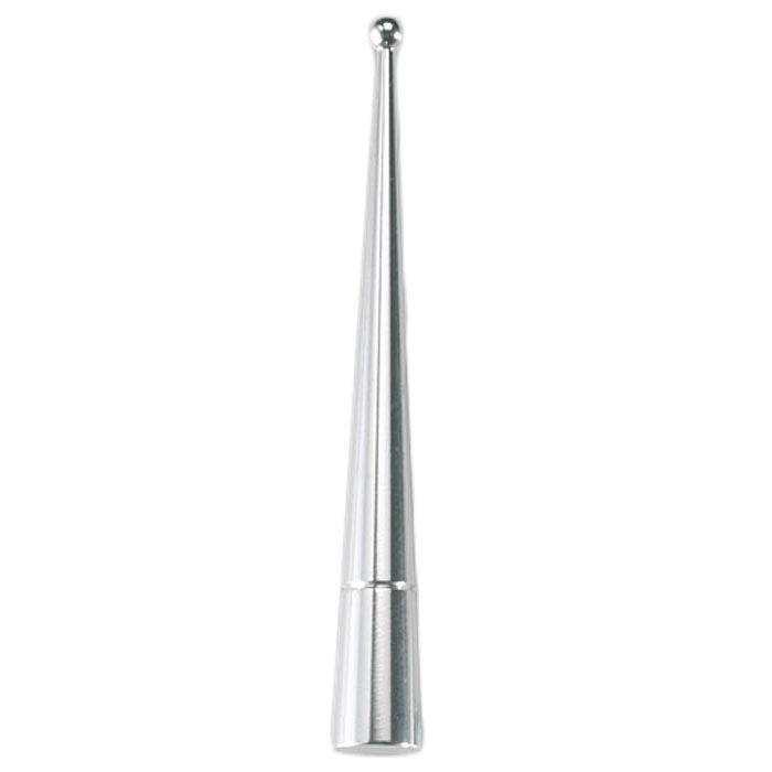 Frusta per antenna 120mm cromata, filettatura 5&6 mm