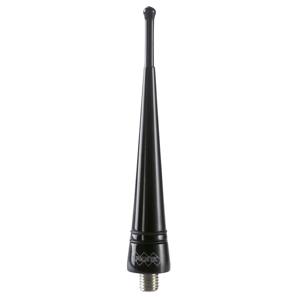 Frusta per antenna 90mm nera, viti 5+6+7mm