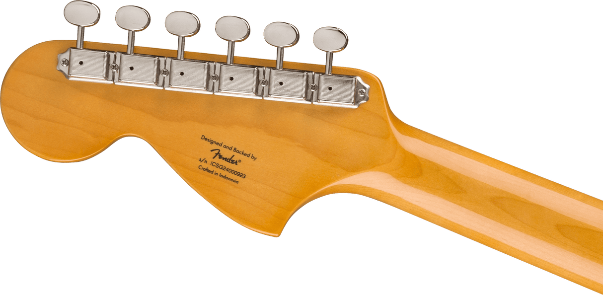 Fender Classic Vibe Active '70s Jazz Bass, Maple Fingerboard, Parchment Pickguard, Ocean Turquoise