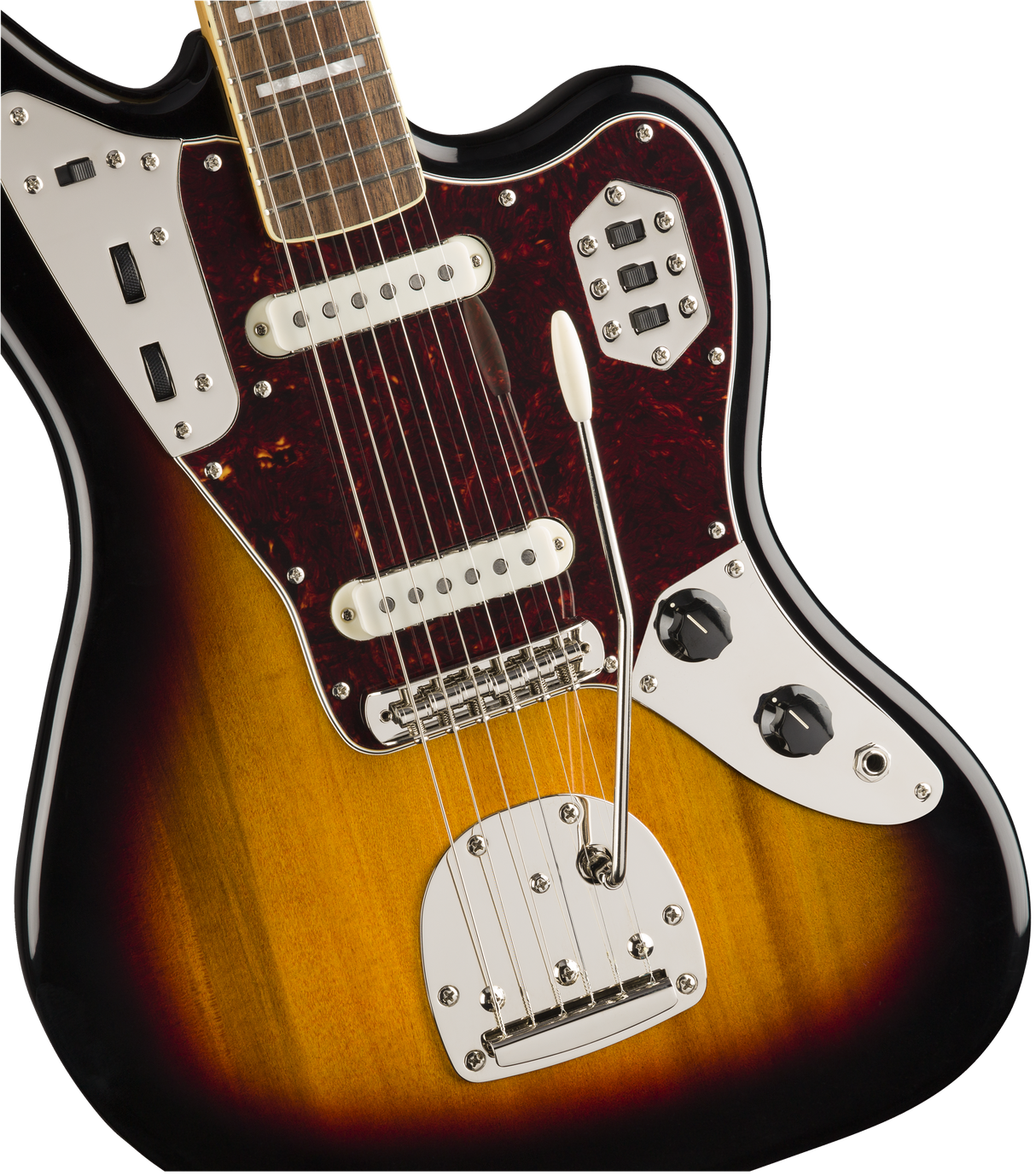 Fender Squier Classic Vibe '70s Jaguar Chitarra elettrica (Tricolor Sunburst)