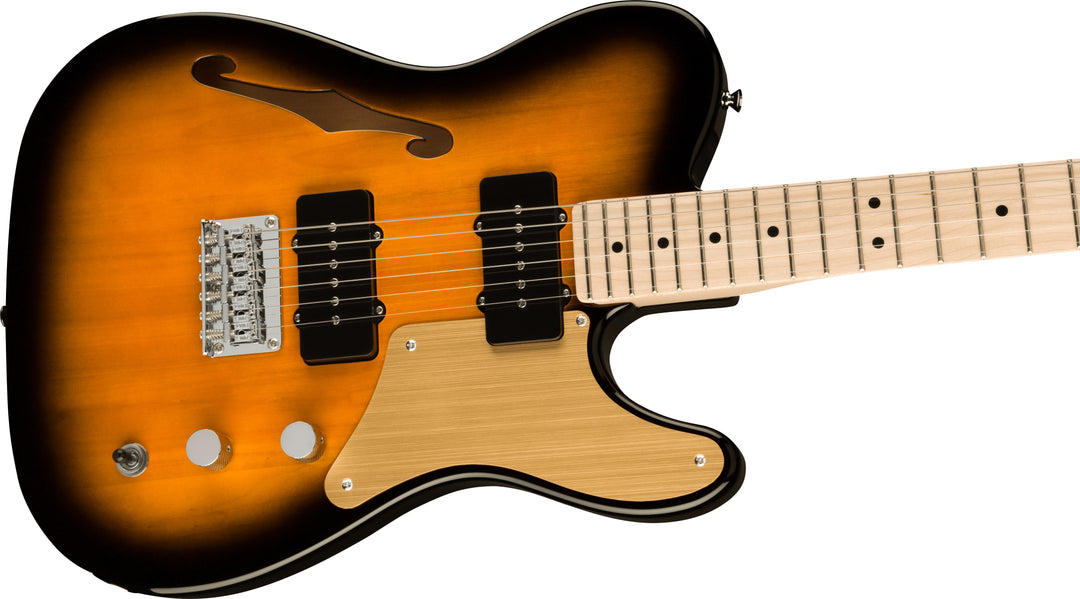 Fender Squier Paranormal Carbronita Telecaster Thinline Chitarra elettrica (Sunburst)