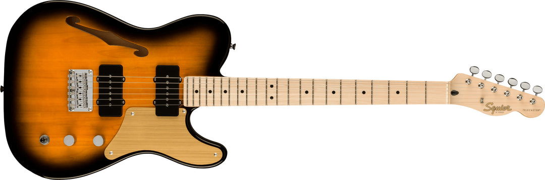 Fender Squier Paranormal Carbronita Telecaster Thinline Chitarra elettrica (Sunburst)