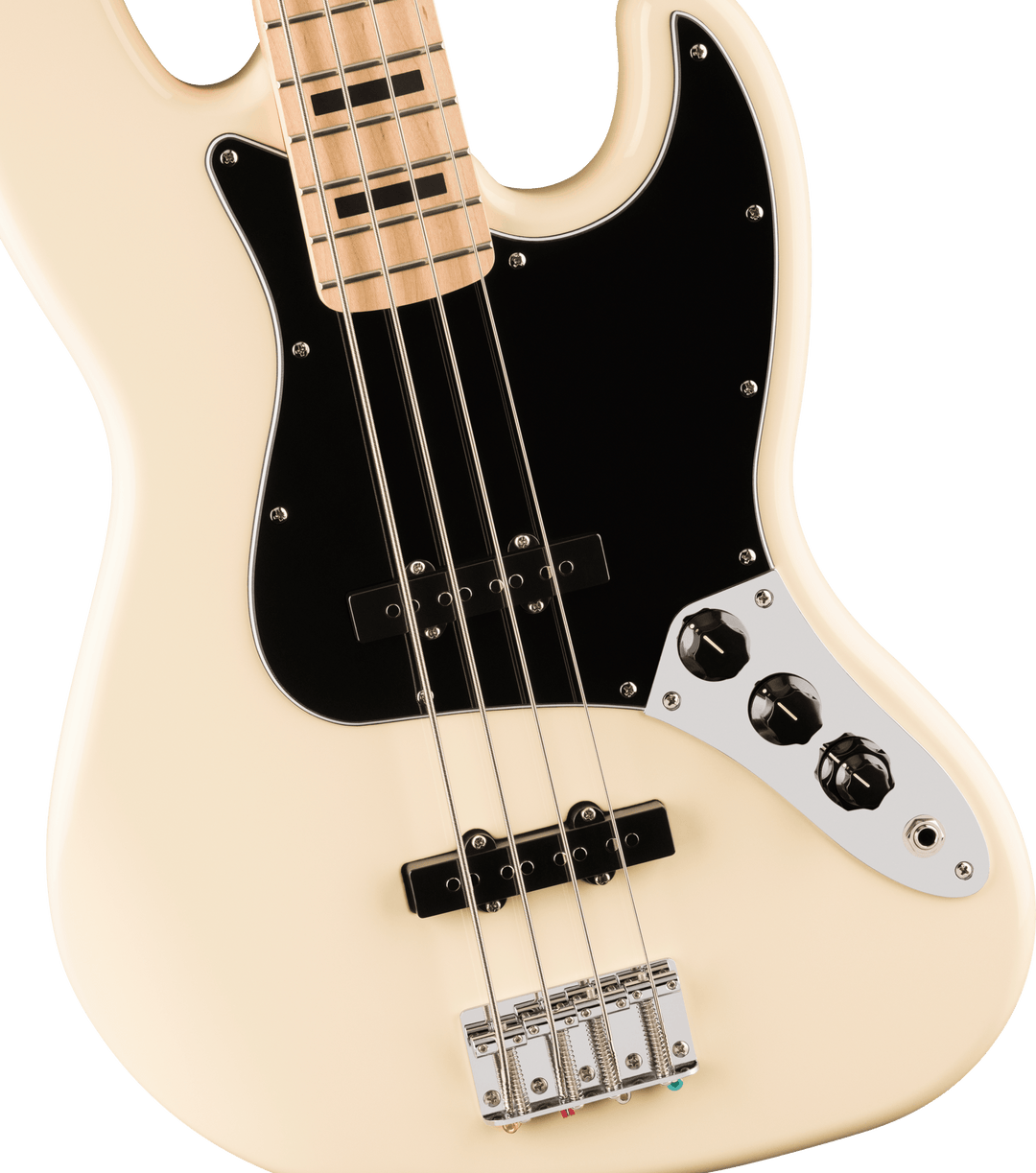 Fender Squier Affinity Active Jazz Basso Elettrico (Olympic White)