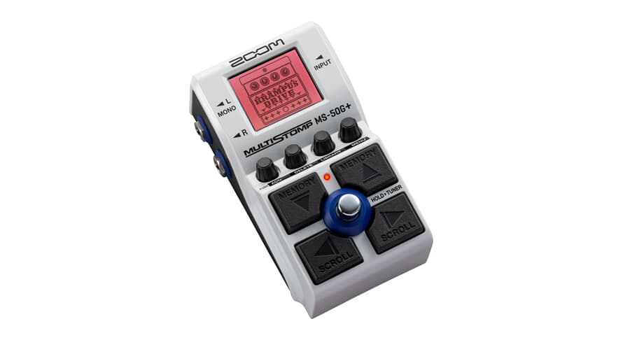Zoom MS-50G+ pedale per chitarra MultiStomp
