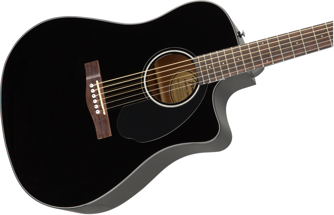 Fender CD-60SCE Dreadnought Western Chitarra (Sort)