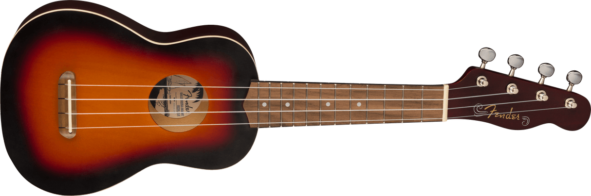 Fender Venice Soprano Ukulele (2-Color Sunburst)