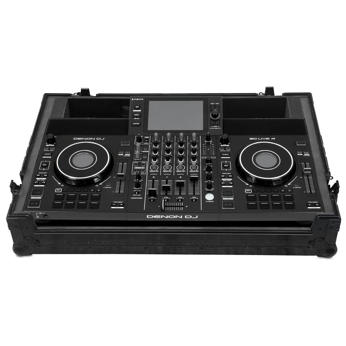 UDG Ultimate Flight Case Denon DJ SC LIVE 4 Black Plus (Ruote)