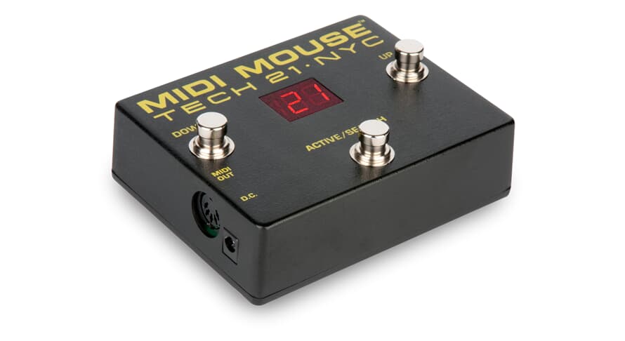 Tech 21 MIDI Mouse controller a pedale MIDI