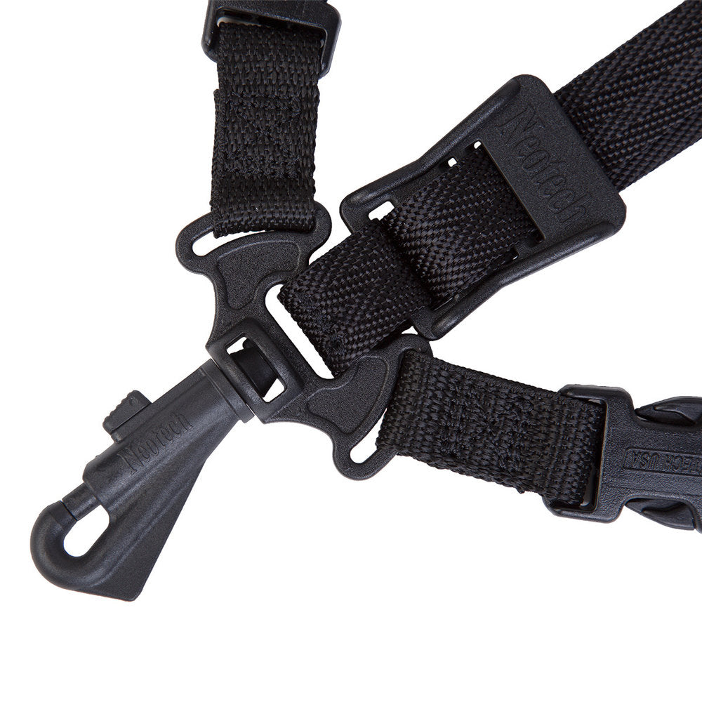 Cinghia per saxofono Neotech Soft Harness, 33-44,4 cm, gancio in plastica