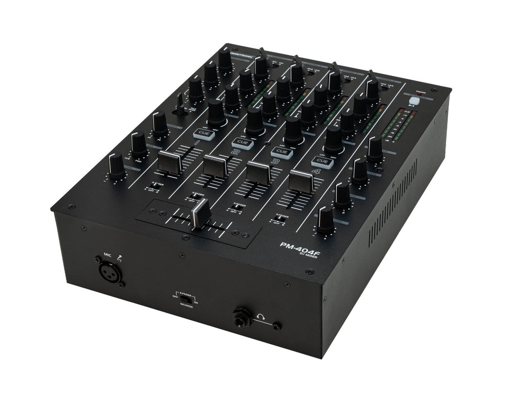 OMNITRONIC PM-404F Mixer DJ a 4 canali con filtro e Bluetooth