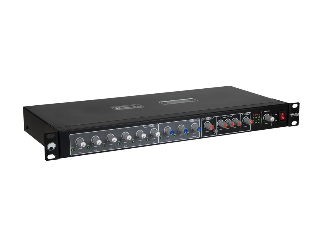 OMNITRONIC EM-312 mixer per intrattenimento