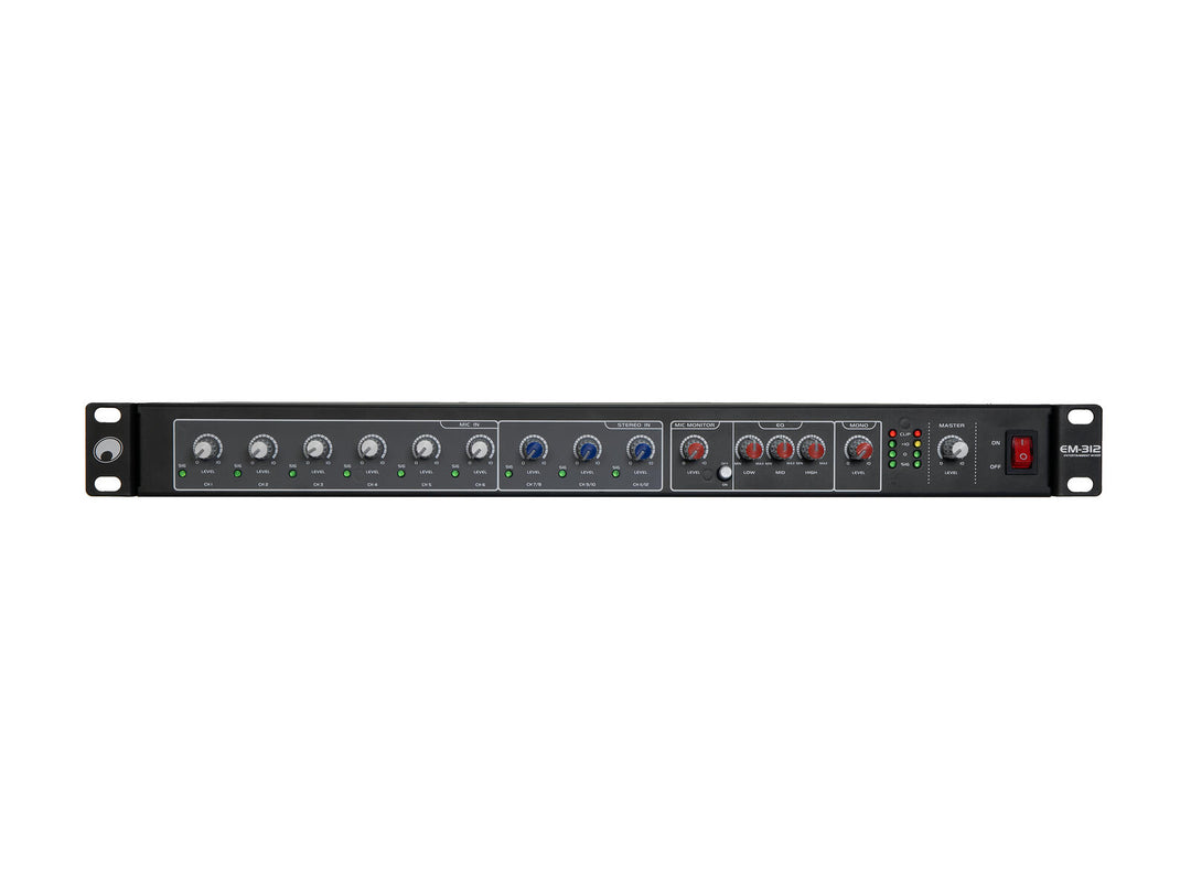 OMNITRONIC EM-312 mixer per intrattenimento