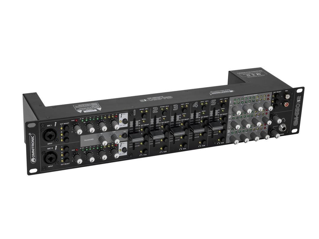 OMNITRONIC EM-650B MK2 Mixer per intrattenimento