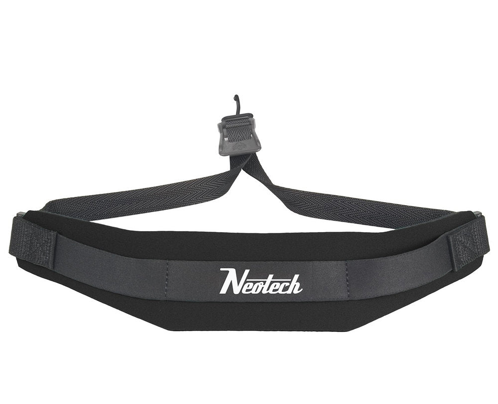 Neotech Soft Sax tracolla per sassofono XL, nera, ganci in metallo