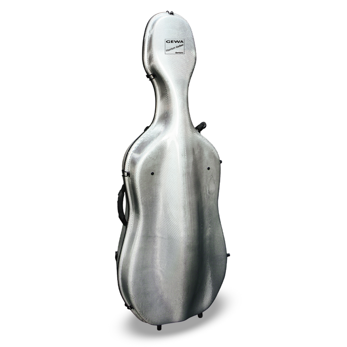 GEWA Cello case Idea Titanium Carbon 3.3 - Titanium/burgundy