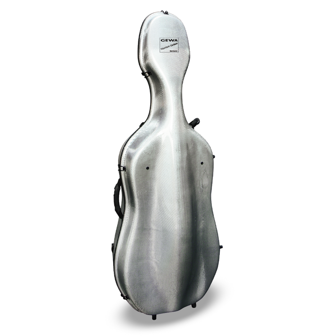 Custodia per Violoncello GEWA Idea Titanium Carbon 3.3 - Titanium/blu