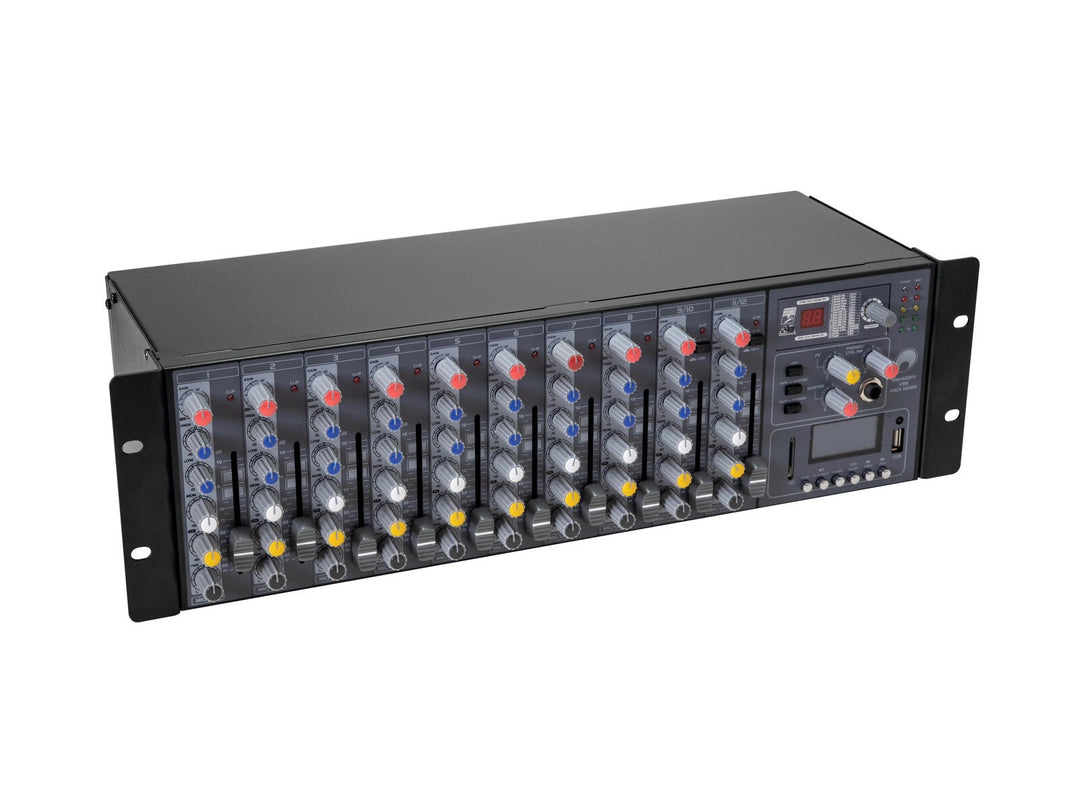 OMNITRONIC RM-1422FX USB Mixer da rack
