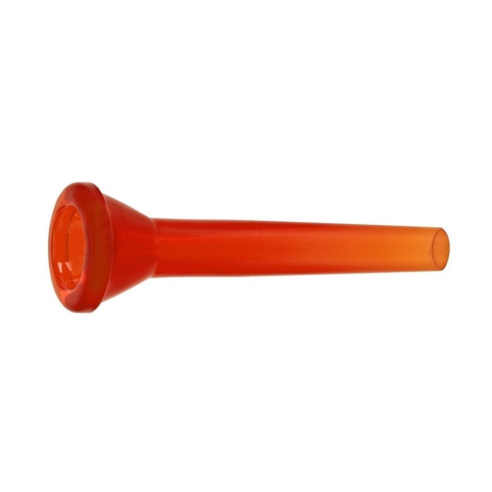 pTrumpet bocchino 5C per trombe, arancione, plastica ABS