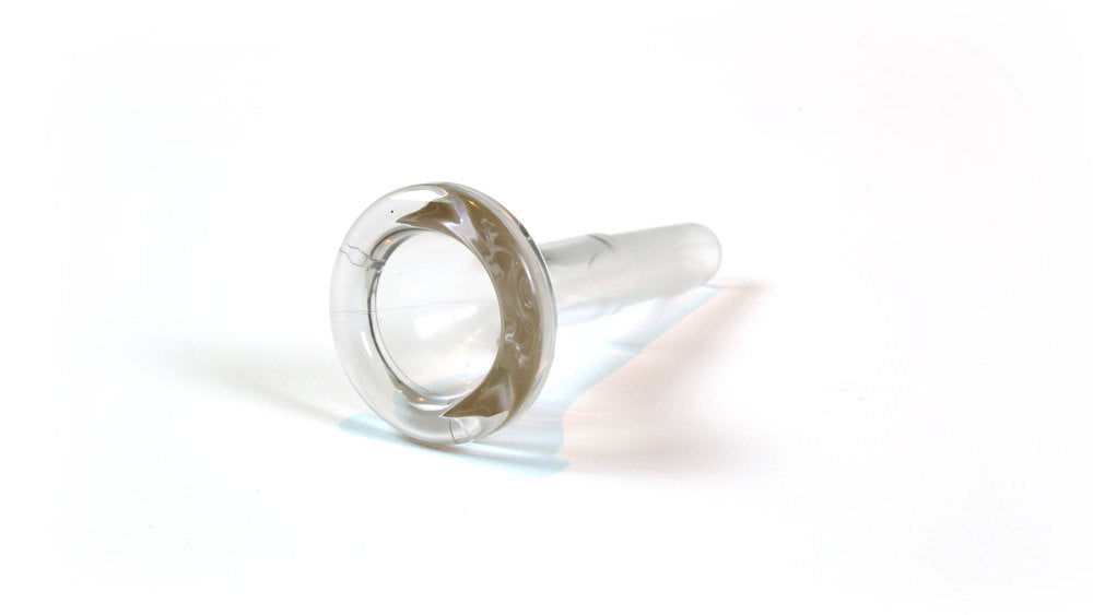 pBone 11C bocchino per trombone tenore, ABS, bianco