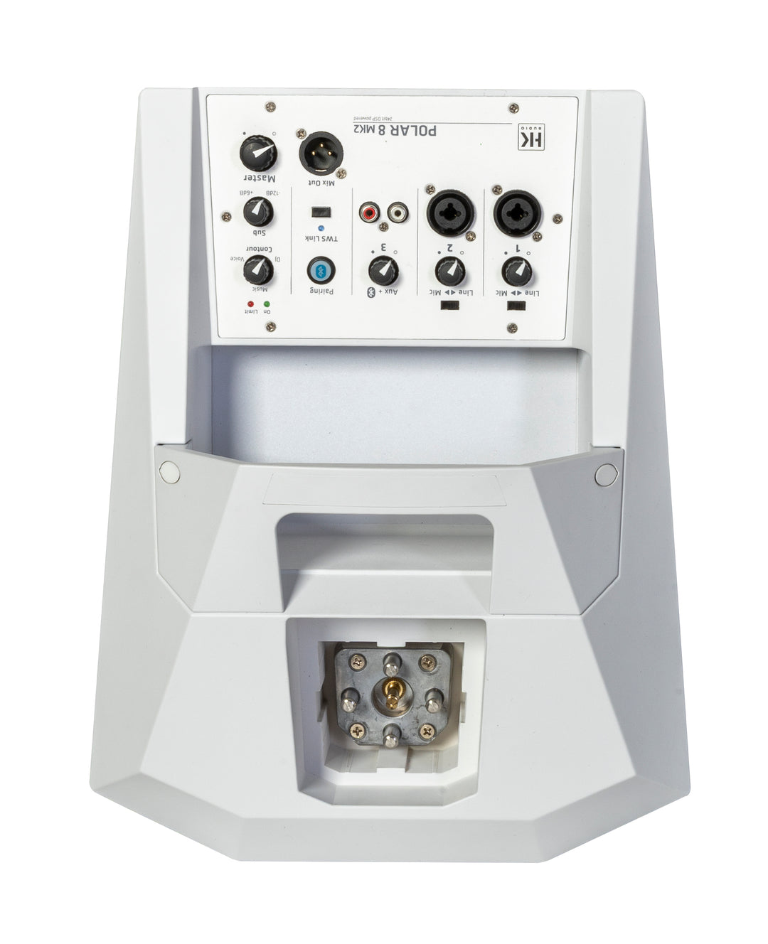 HK Audio POLAR 8 MK2 White Sistema PA a colonna attivo 1200W con Bluetooth