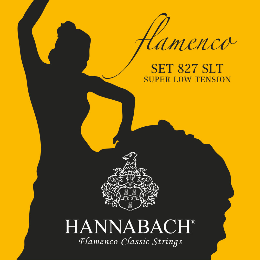 Hannabach Corde per chitarra classica Serie 827 Super Low Tension Flamenco - set super-low (827SLT)