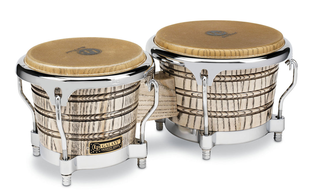 Latin Percussion Percezione Bongo Galaxy Giovanni - Chrome HW (LP793X-C)