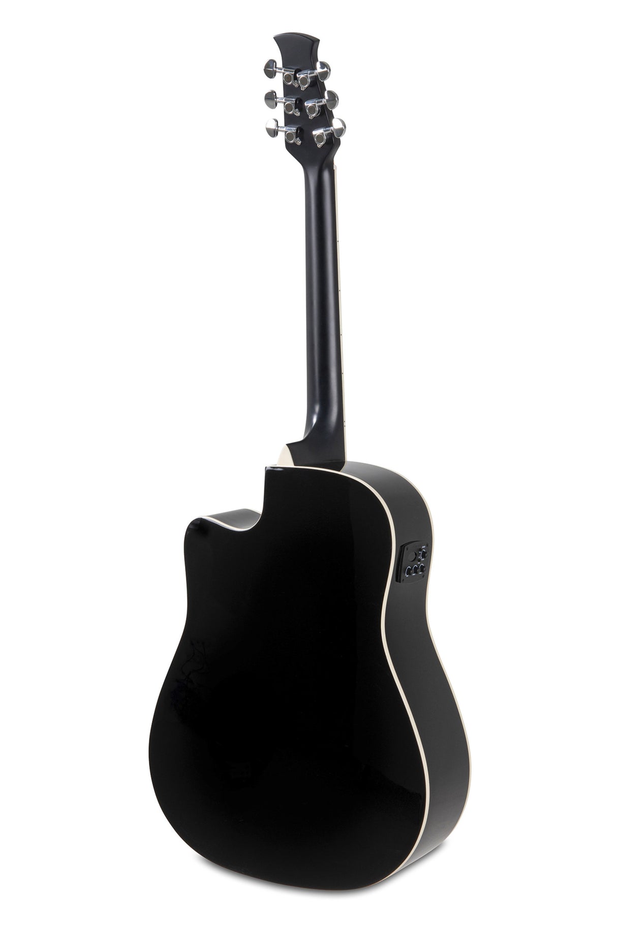 Applause E-Acoustic Guitar Wood Classics AED96-5HG Black Gloss Electro - Black high gloss (AED96-5HG)