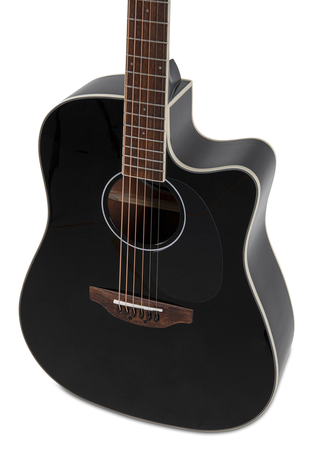 Applause E-Acoustic chitarre Wood Classics AED96-5HG Black Gloss Electro - Black high gloss (AED96-5HG)
