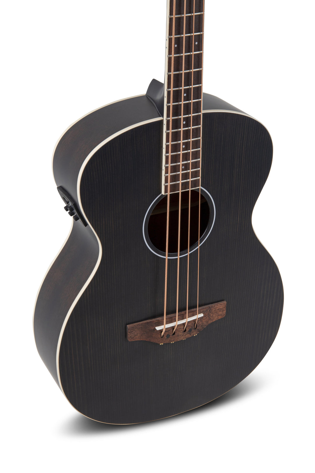 Applause Basso E-Acoustic Wood Classics AEB96-5E Jumbo Bass - Black opaco (AEB96-5E)