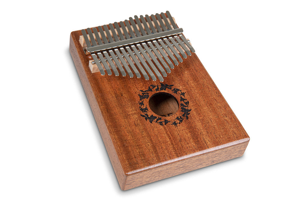Kalimba GEWA con 17 lamelle in mogano, Leaves