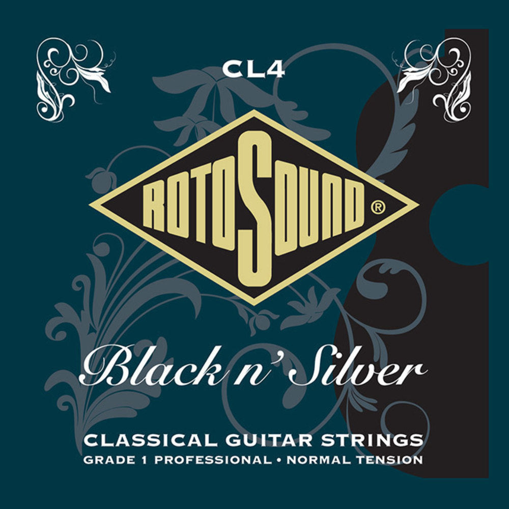 Rotosound Superia Pro CL4 Black n´Silver set per chitarra classica