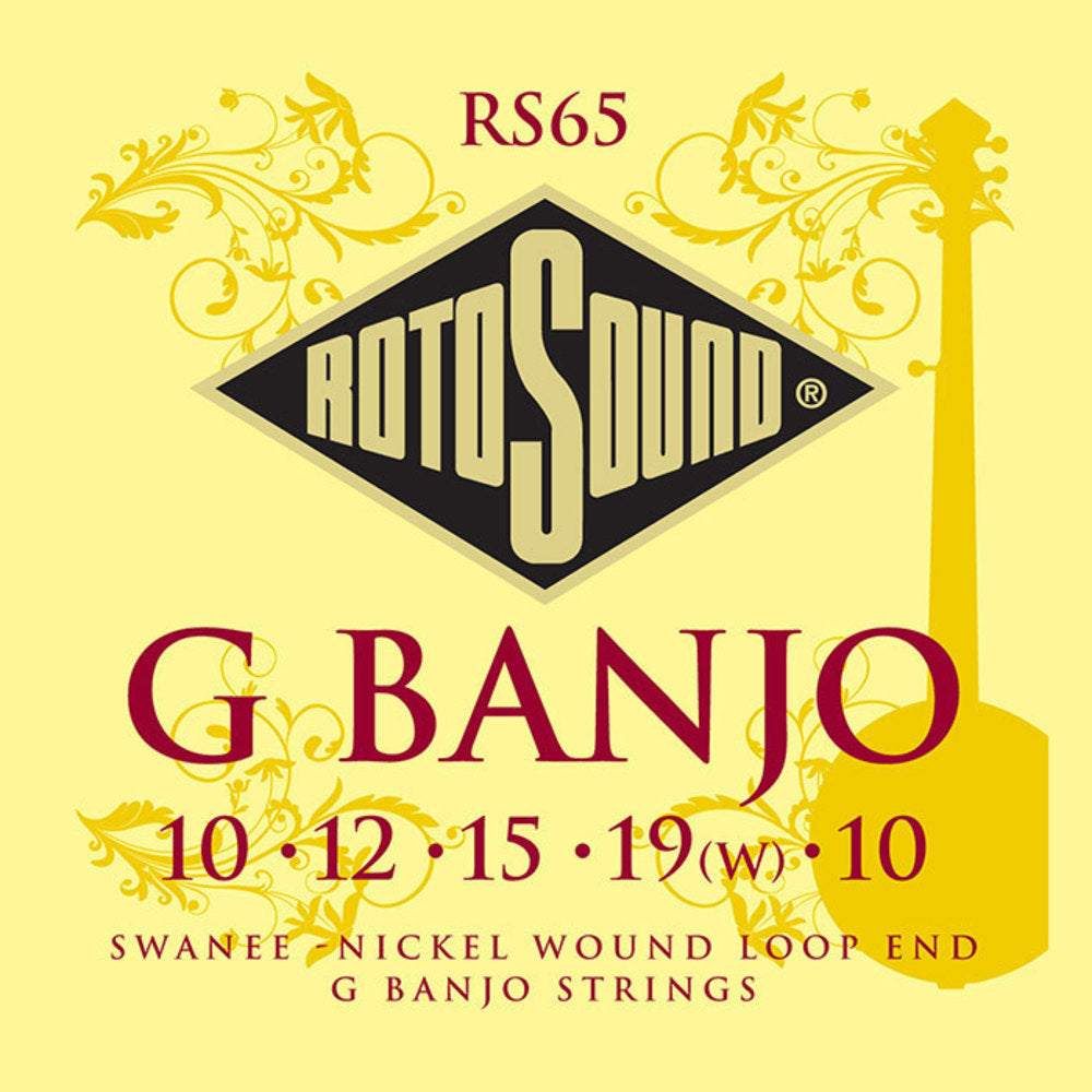 Rotosound RS65 Swanee set di corde per banjo G a 5 corde