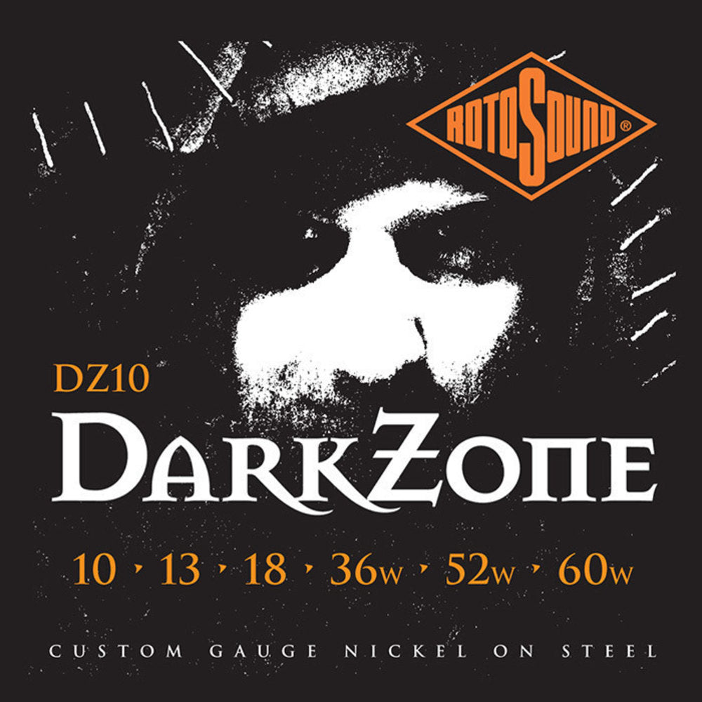 Rotosound Darkzone DZ10 corde per chitarre elettrica 10-60