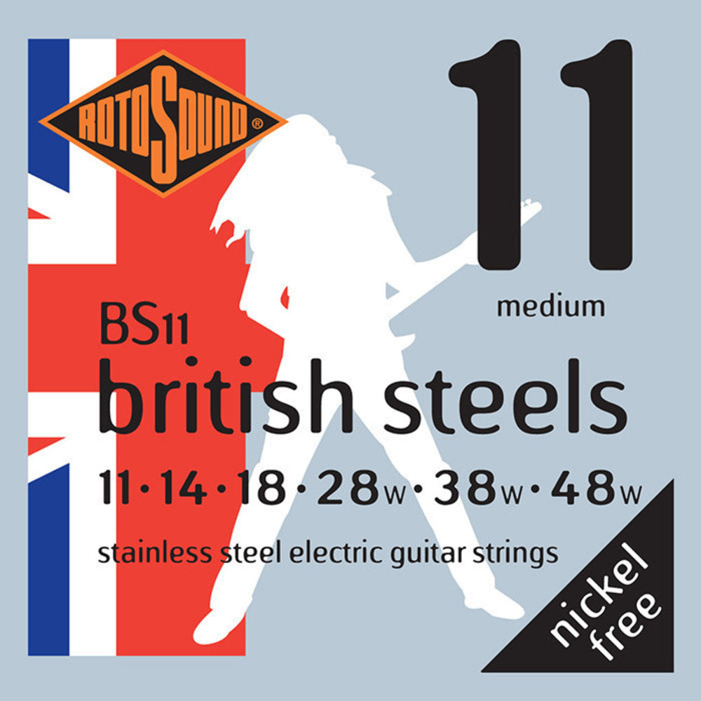 Rotosound British Steels BS11 corde per chitarra elettrica 11-48