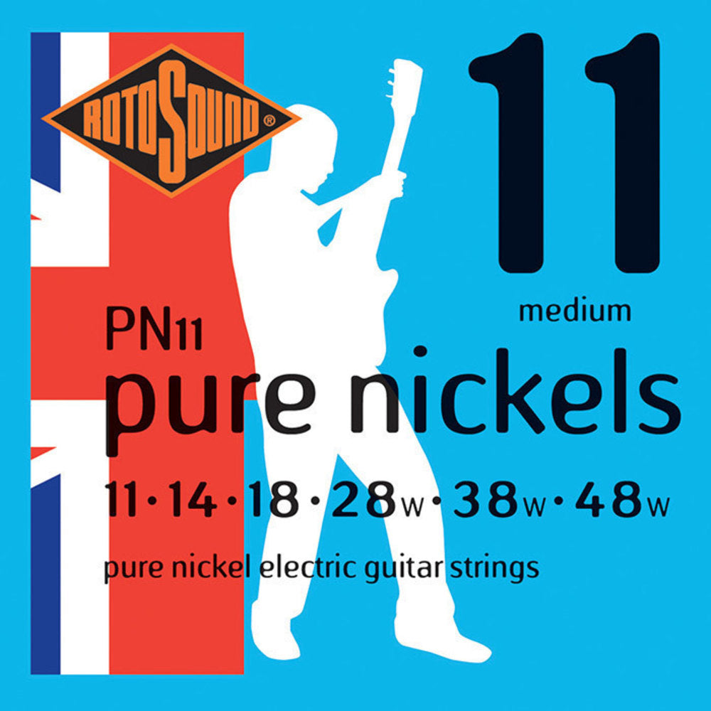 Rotosound Pure Nickels PN11 corde per chitarra elettrica 11-48