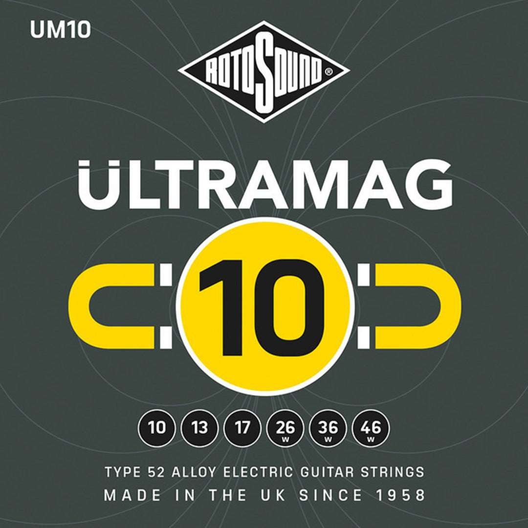Rotosound Corde per chitarra elettrica Ultramag - Set Regular 10-46 (UM10)