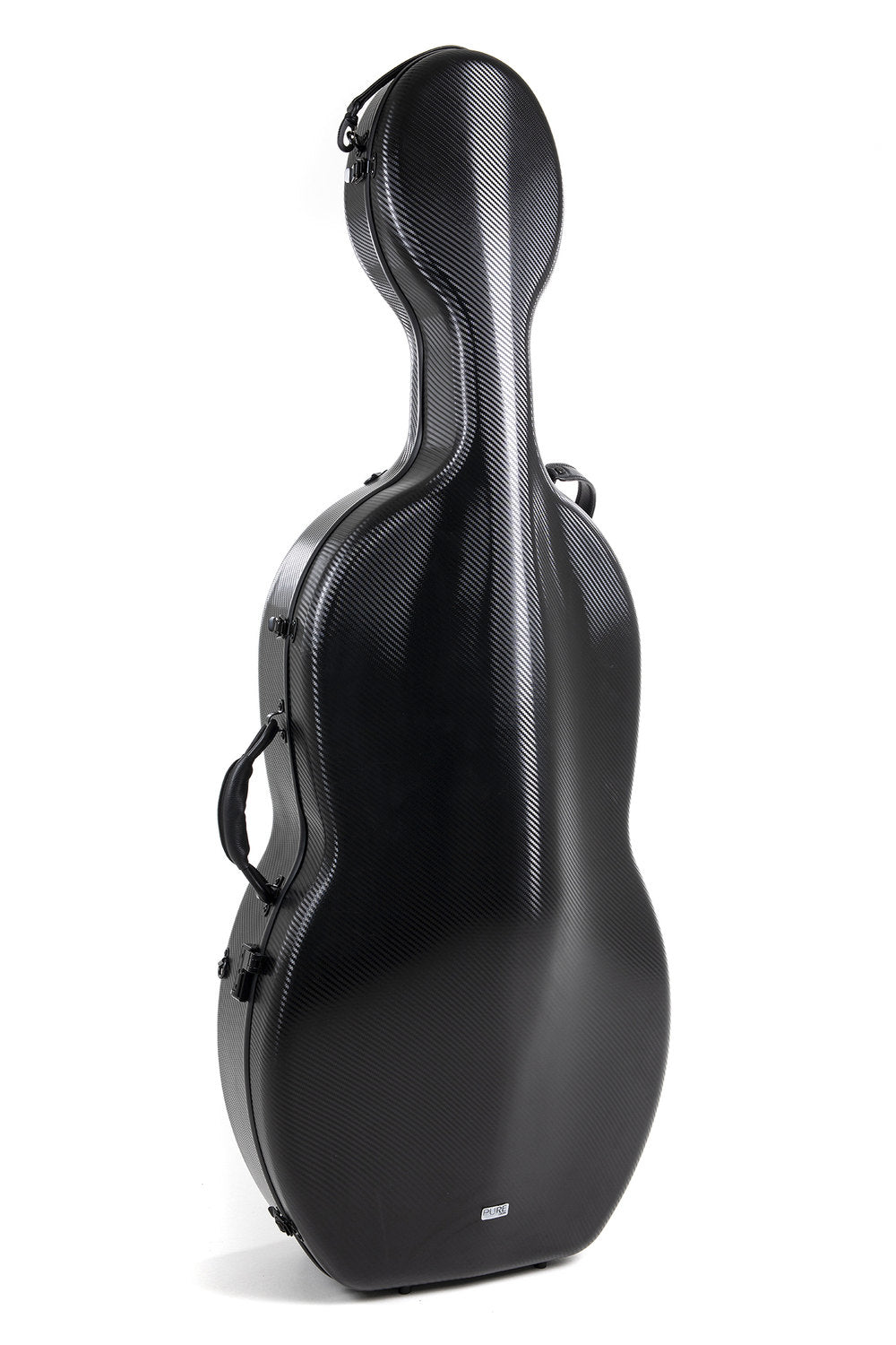 GEWA Polycarbonate 4.6 custodia per violoncello 4/4, nera, Rolly