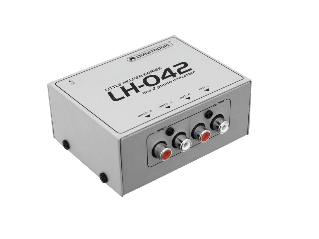 OMNITRONIC Convertitore Linea/Phono LH-042