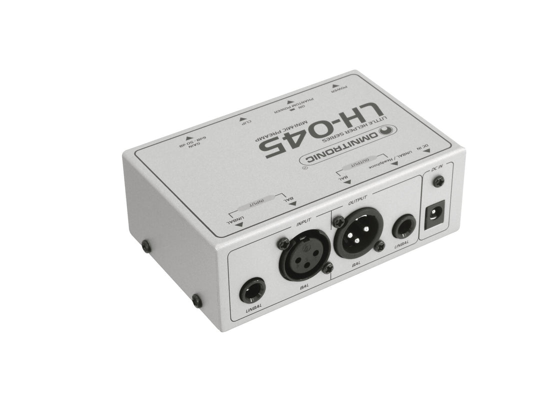 OMNITRONIC LH-045 Preamplificatore microfonico