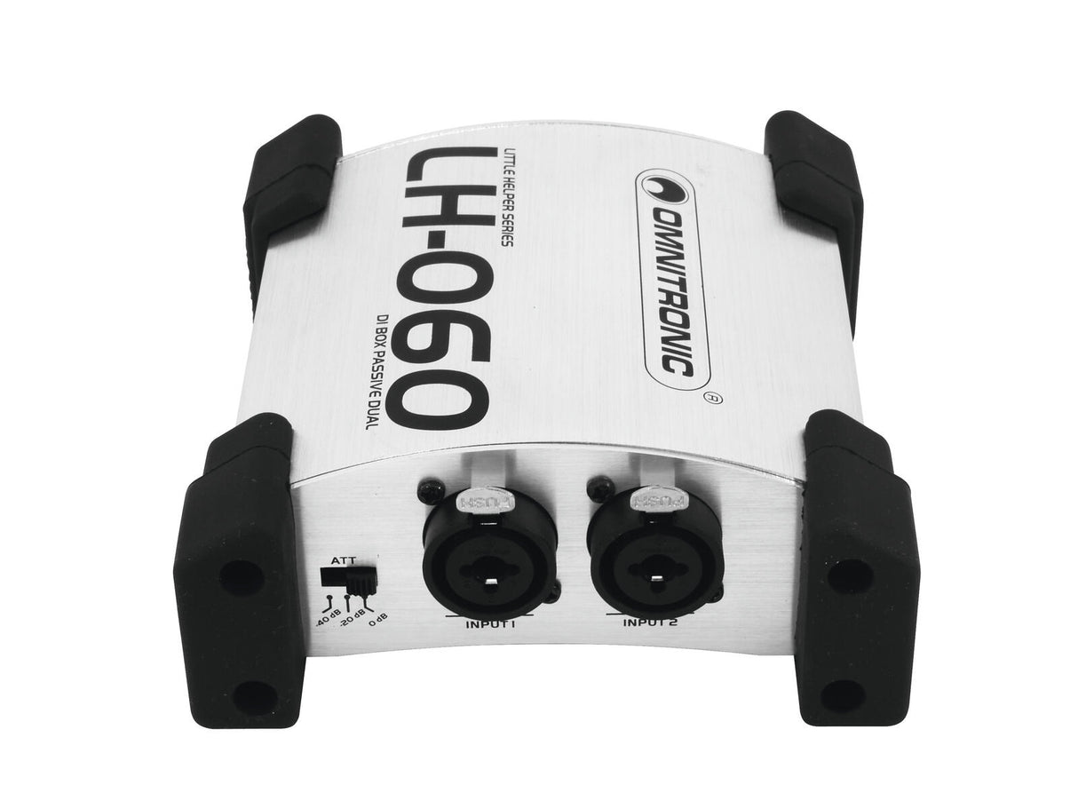 OMNITRONIC LH-060 PRO Dual DI Box passive