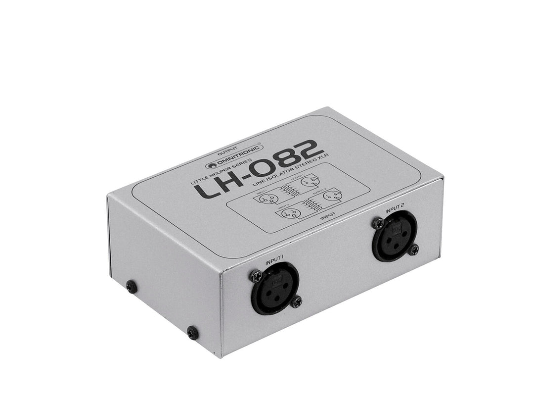 OMNITRONIC LH-082 Isolatore stereo XLR