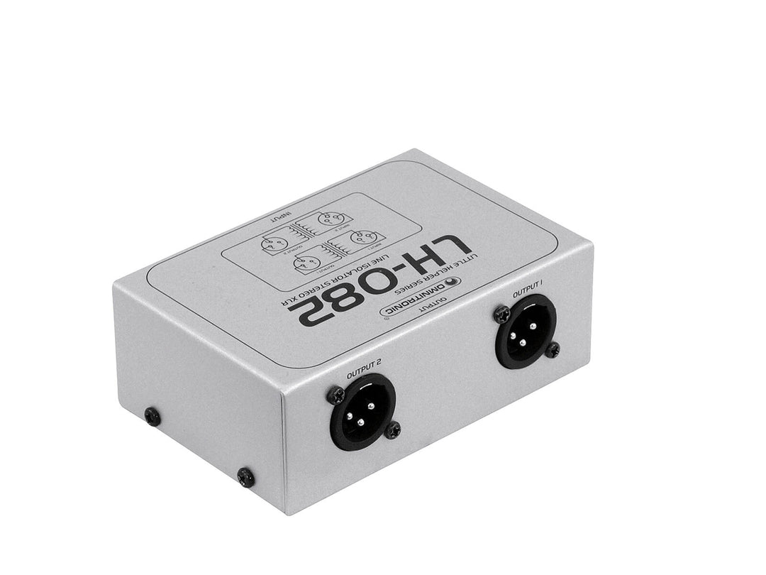 OMNITRONIC LH-082 Isolatore stereo XLR