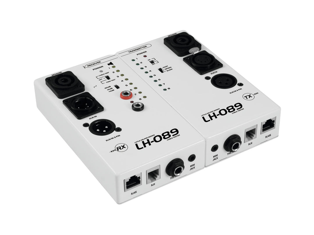 OMNITRONIC LH-089 Sistema tester per cavi