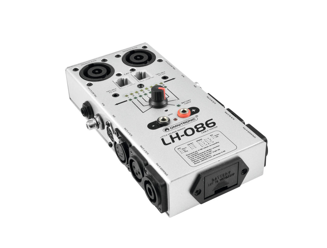 OMNITRONIC LH-086 Tester per cavi