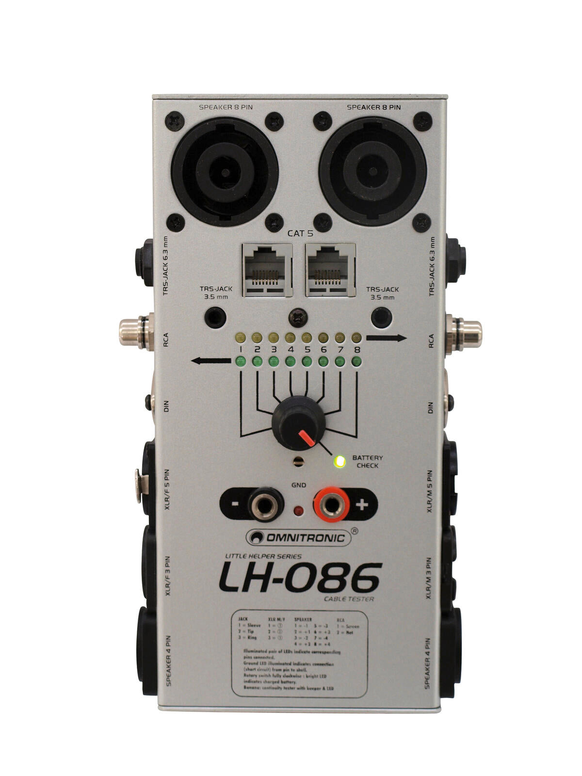 OMNITRONIC LH-086 Cable Tester