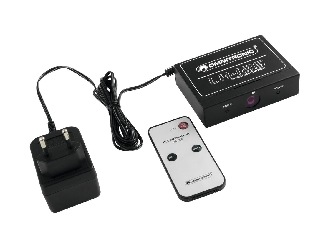 OMNITRONIC LH-125 IR Controller del volume