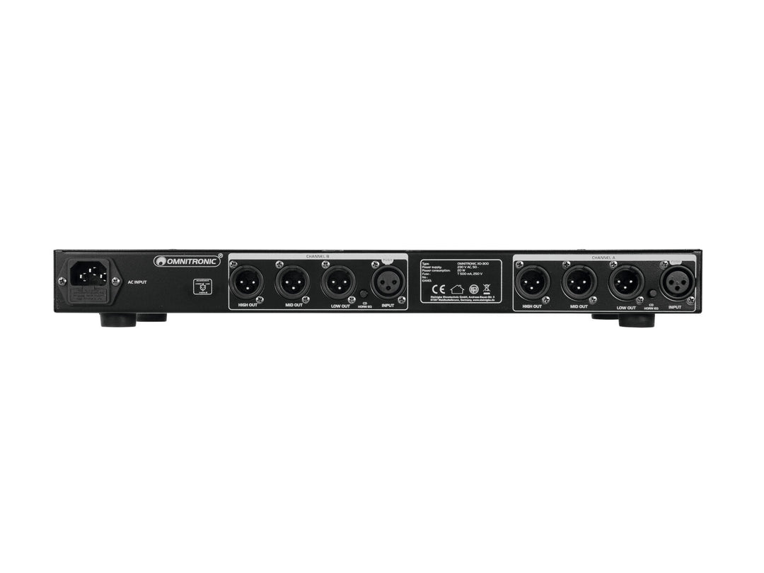 OMNITRONIC XO-300 Crossover attivo