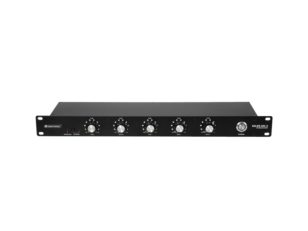 OMNITRONIC EQ-25 MK2 Equalizzatore DJ