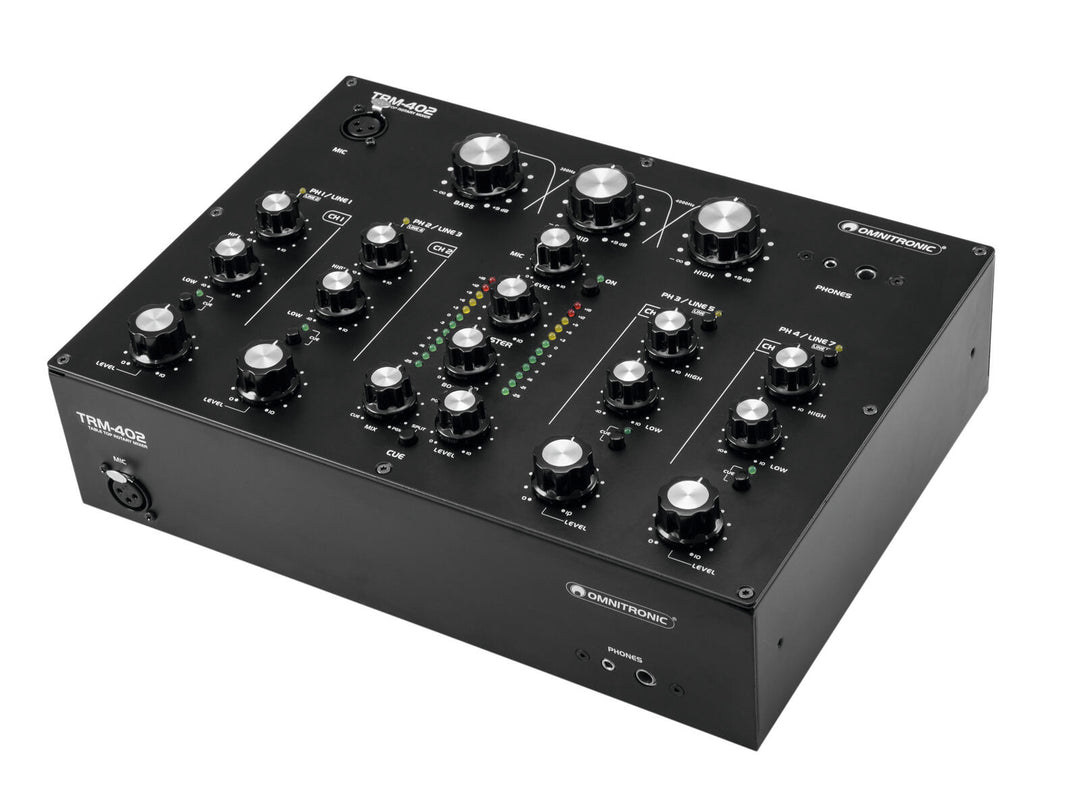 OMNITRONIC TRM-402 Mixer rotativo a 4 canali